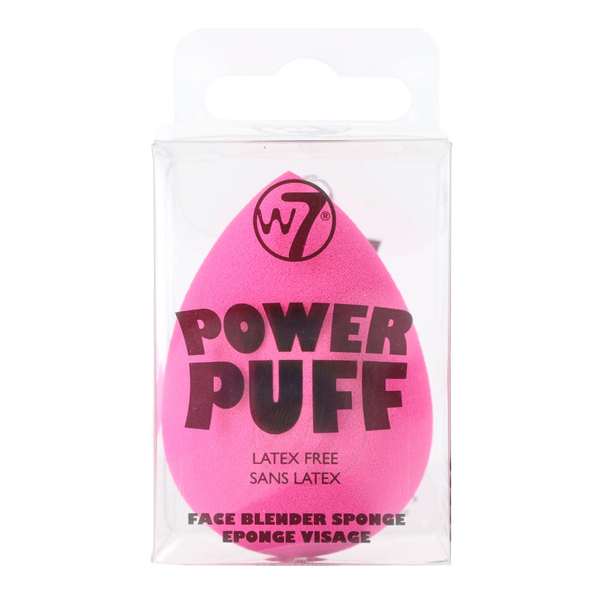 W7 Power Puff - Face Blender Sponge - Pink