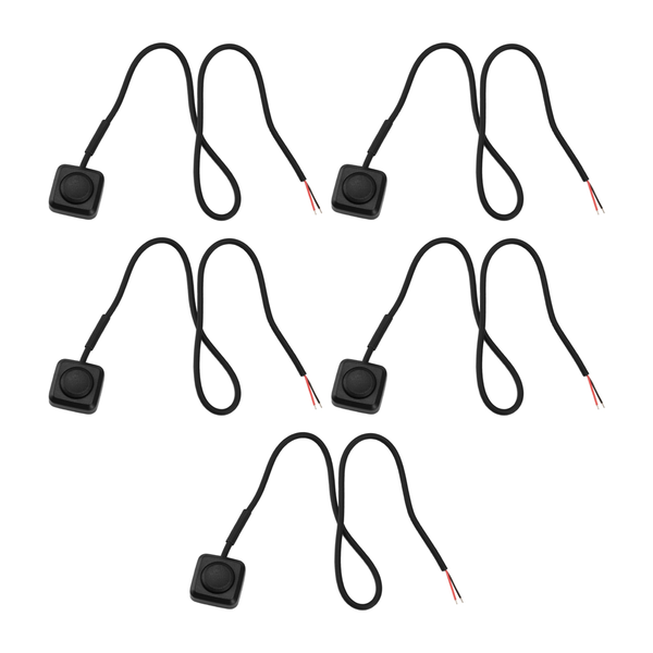 5Pcs Momentary Switch Push Button ON Off 12V 24V Mount Mini