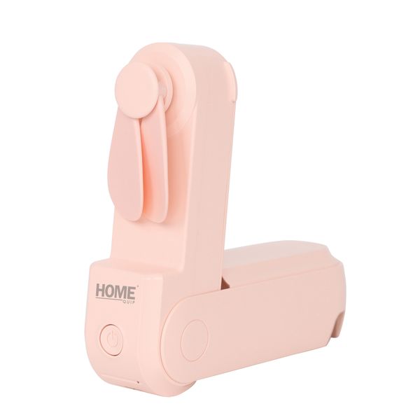 Home Quip Breezy USB Rechargeable Compact Travel Fan - Peach