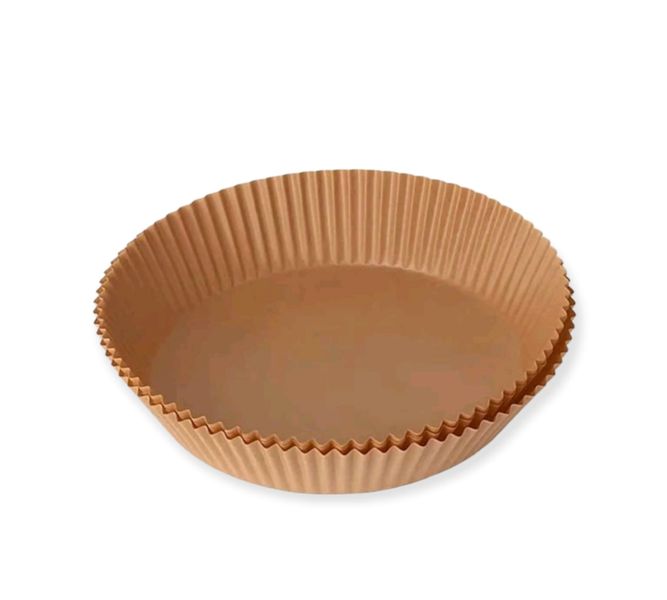 Disposable Paper Liner for Air Fryer - Brown (50 Piece)