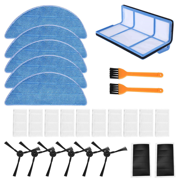 Replacement Accessories Kit for Vacuum Robot Cleaner
