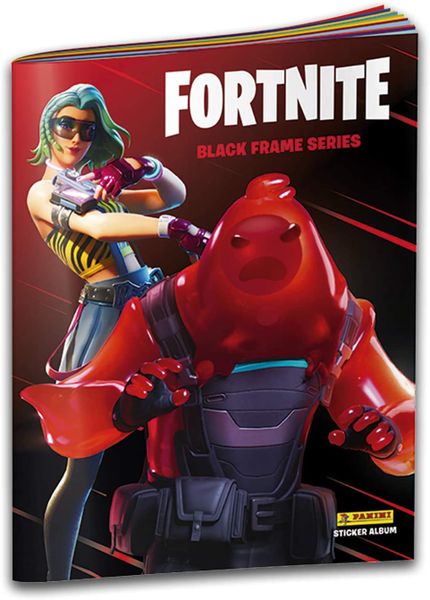 Fortnite Black Frame Series Collectors Sticker Album