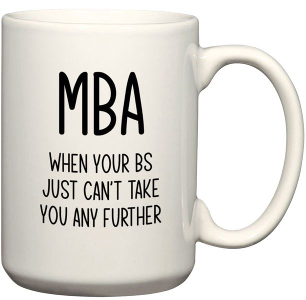 MBA Master's Degree Graduation Gift Coffee Mug