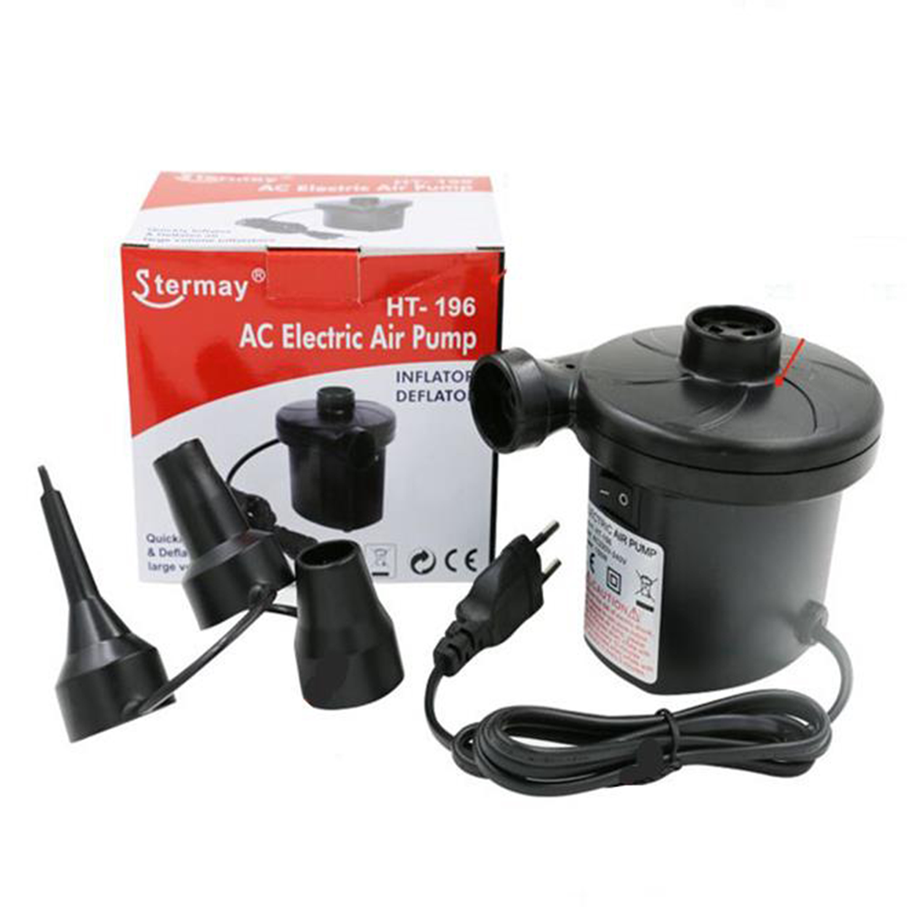 Stermay AC High Electric Air Pump 230V for Mattresses, Floats &Loungers ...