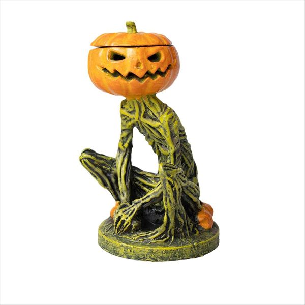 Pumpkin Candlestick Holder Scary Pumpkin Lantern Candlestick Ornaments