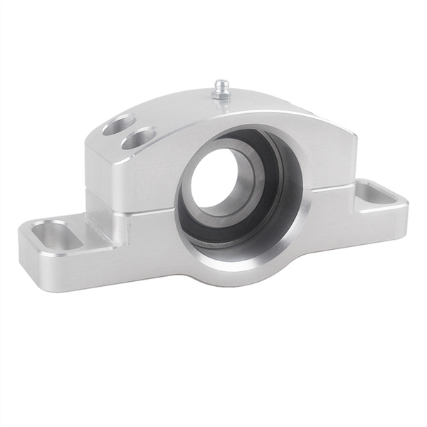 Silver Heavy Duty Driveshaft Bearing Carrier Compatible with Universal