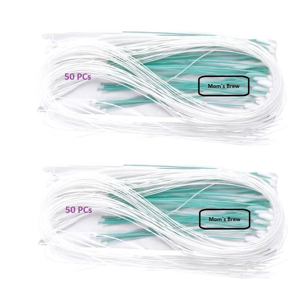 Mom's Brew Super Floss Dental Floss Braces Floss 50 x 2 Pack
