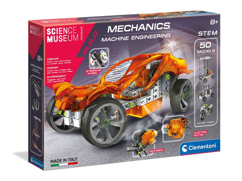 Clementoni Mechanics Machine Engineering 50 Model Kit