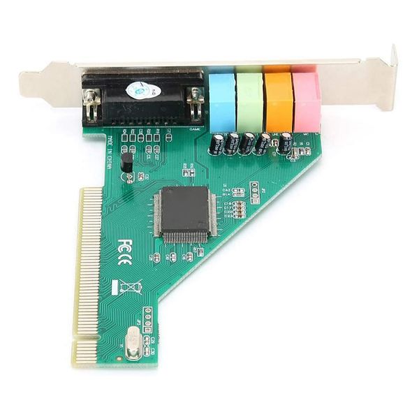 PCI Sound Card 4.1 Channel Computer Desktop Built-in Sound Card