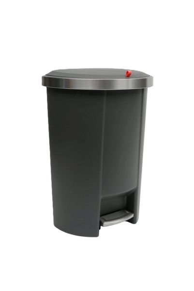 Pedal And Lift Plastic Bin, 50l