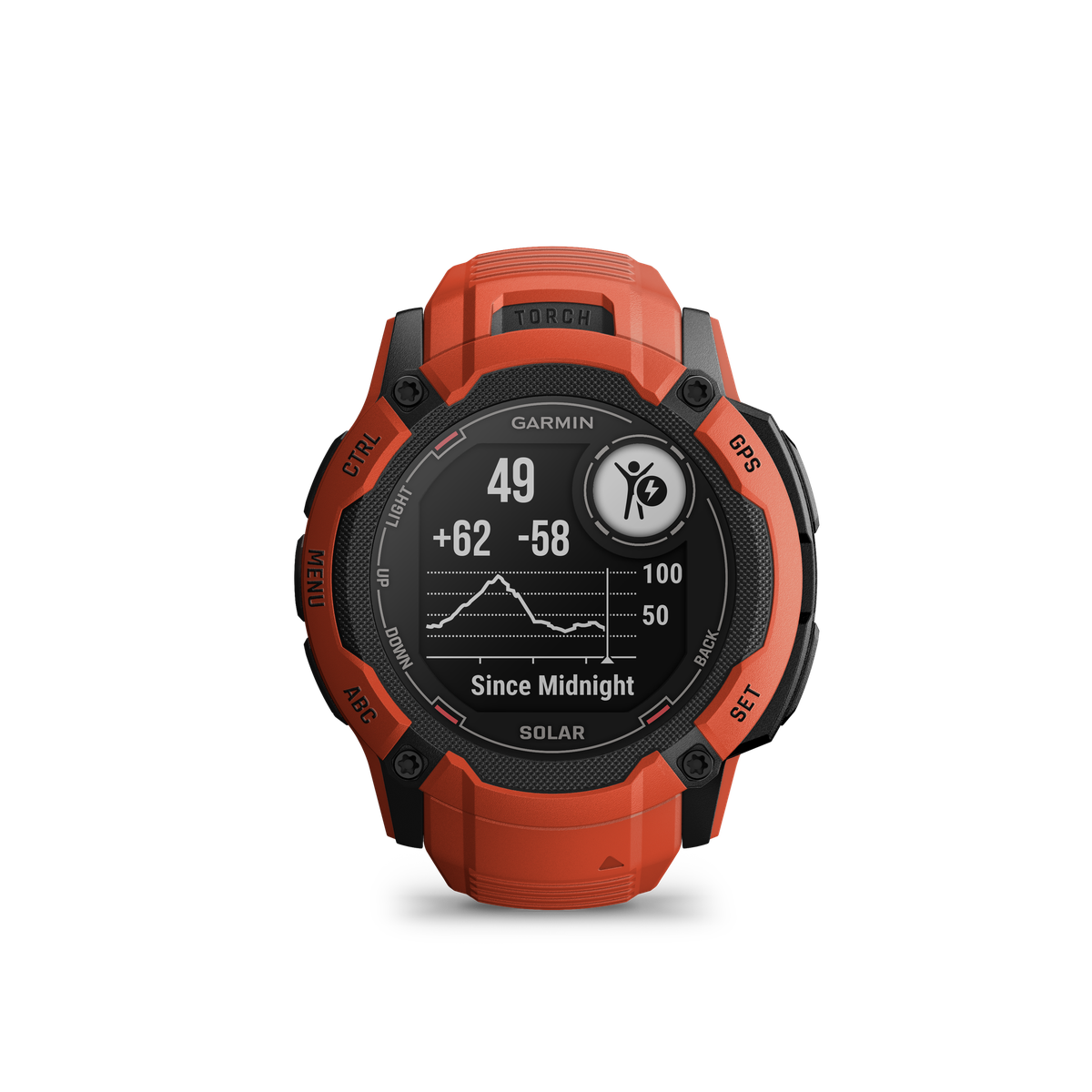 garmin instinct 2x solar flame red review