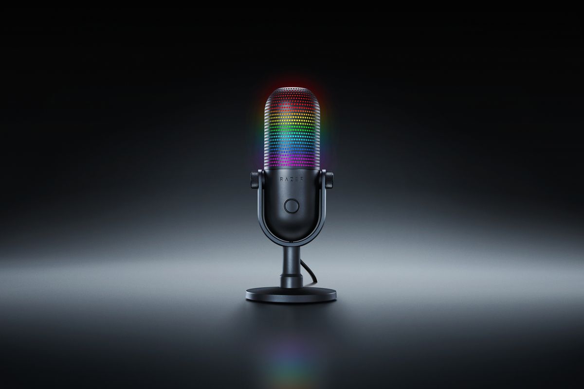 Razer Seiren V3 Chroma Condenser USB Microphone - Black | Shop