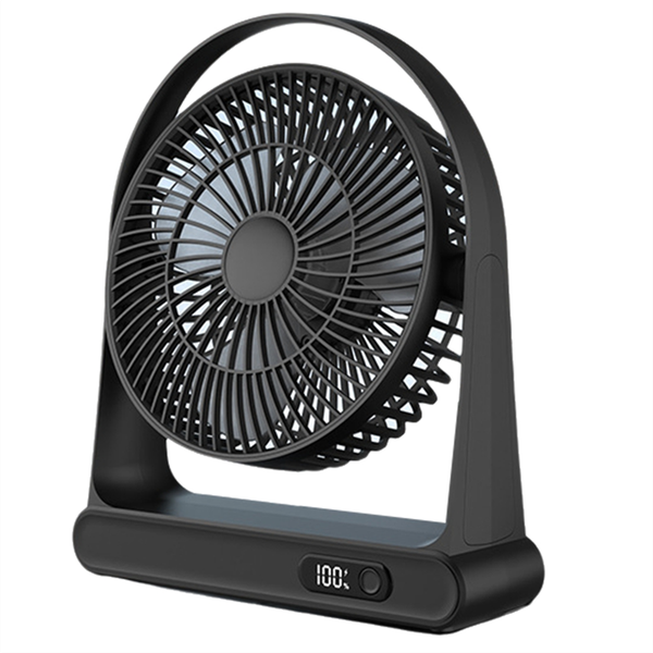 Desktop Usb Small Fan Mini Rechargeable Digital Compatible with None