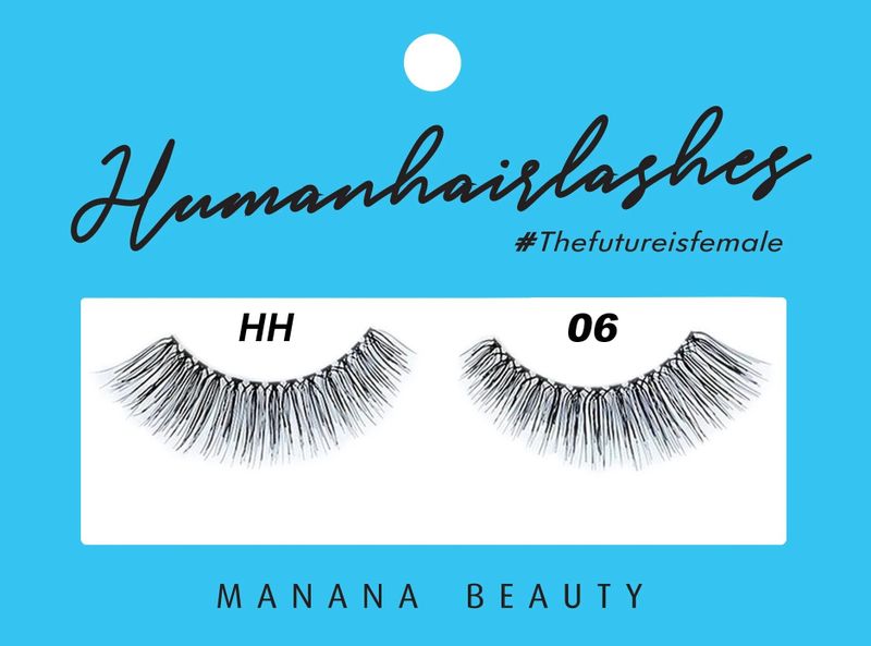 Manana Human Hair Eyelashes - Tahiya