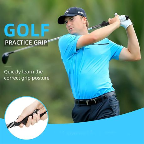 Golf Club Grip Golf Swing Trainer Training Grip Hand Practice Aids