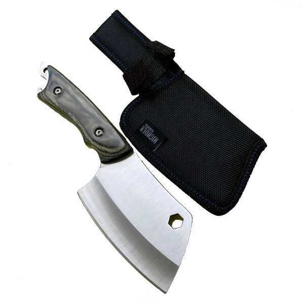Multipurpose Stainless Steel Fix Blade Knife/Cleaver-