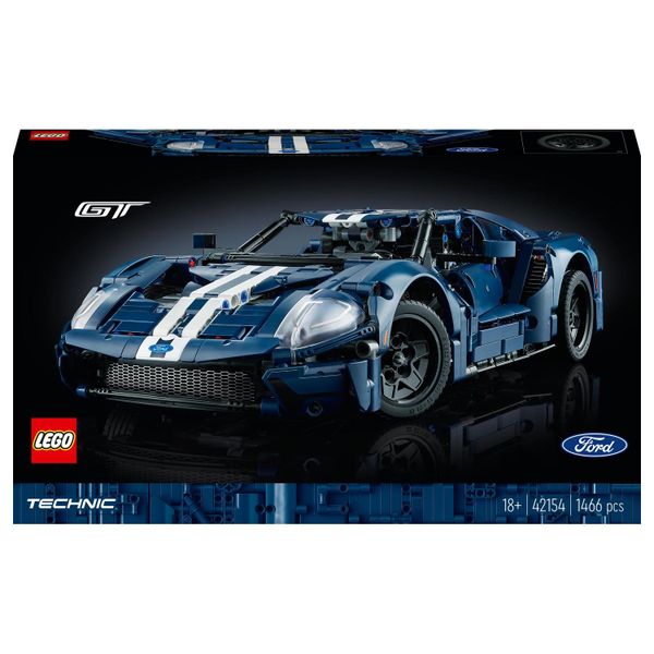 LEGO® Technic™ 2022 Ford GT 42154 Building Toy Cars for Adults (1,466 Pieces)