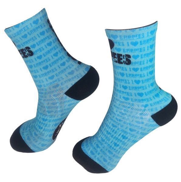 I Burpees - Polyester / Nylon - Fitness Socks Size 4-7