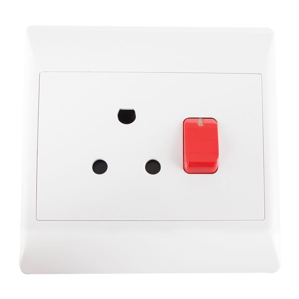 Bright Star 16 Amp Single Dedicated Plug Socket - 4x4 - Grey or White