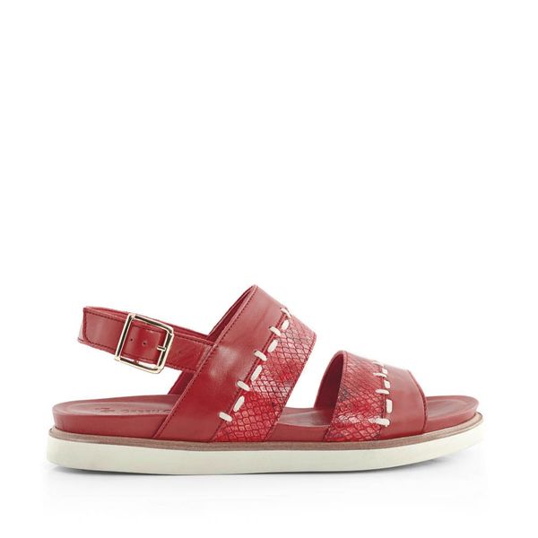 Green Cross 52010 Ladies Sandals Red