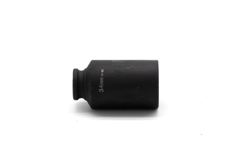 Toolco 1/2 Inch Drive Axle Nut Socket - 34mm (12 Point)