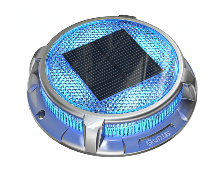 Outdoor Solar LED Light, Aluminum Alloy | Deck Stairs Driveway | 3 Colour