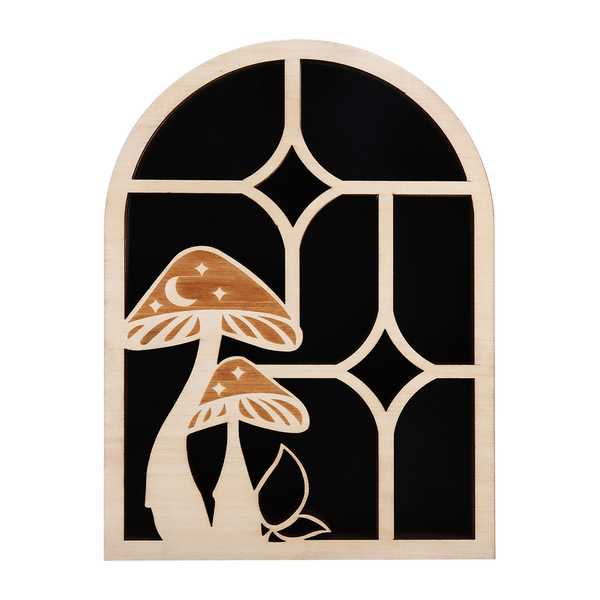 Mushroom Arched Display Shelf Wall Shelf Wall Decoration