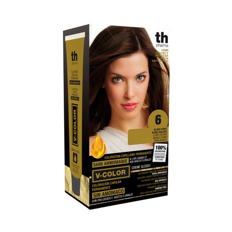 V-Color Permanent Hair Dye – Ammonia Free. Dark Blonde - 6 | Buy Online in  South Africa 