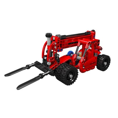 Mould King Tech Mini Telehandler - 218 Pieces - 27cm long Image