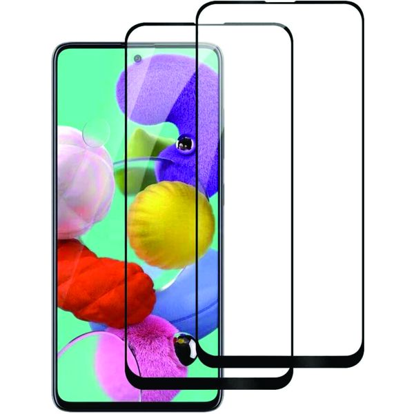 Galaxy A51 Screen Guard Protector 9D Tempered Glass 2 PACK