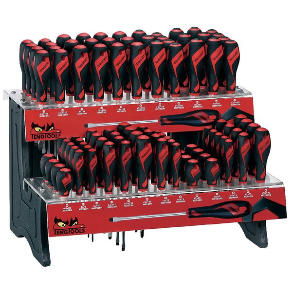 TengTools - 93Piece Screwdriver Set with Storage Stand - DIS-MD93N