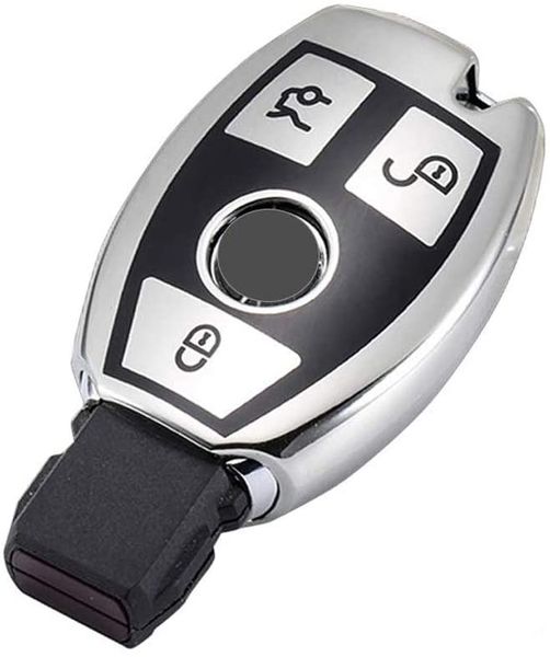 TPU Key Cover for Mercedes Benz - Keyed Start