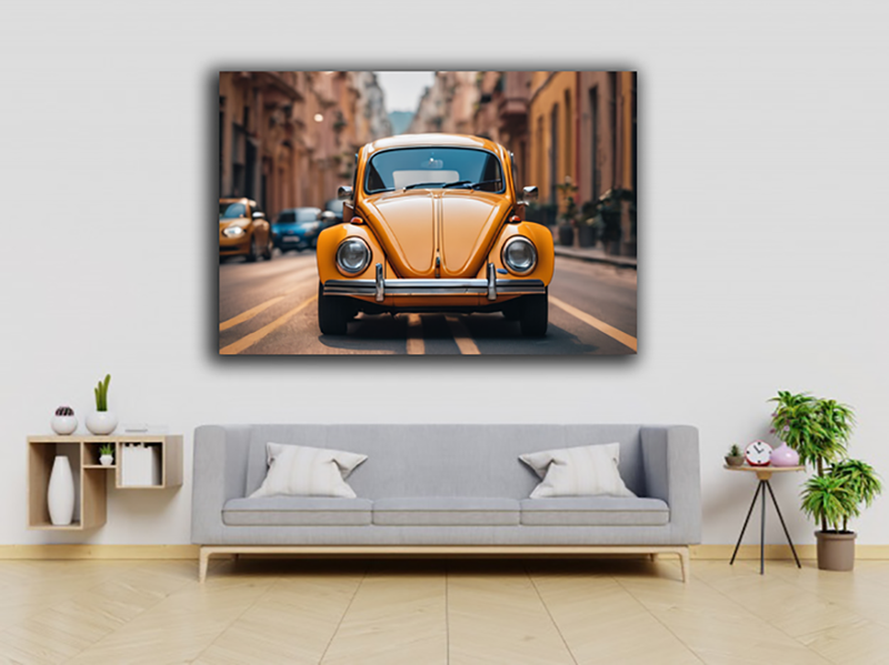 The Beetle Canvas Wall Art - 0068