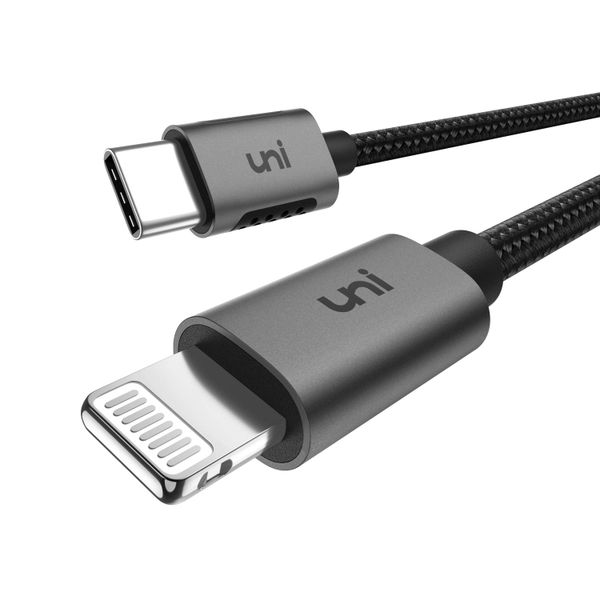 uni USB C to Lightning Cable (MFi-Certified) Type C for iPhone &amp; iPad - 3m