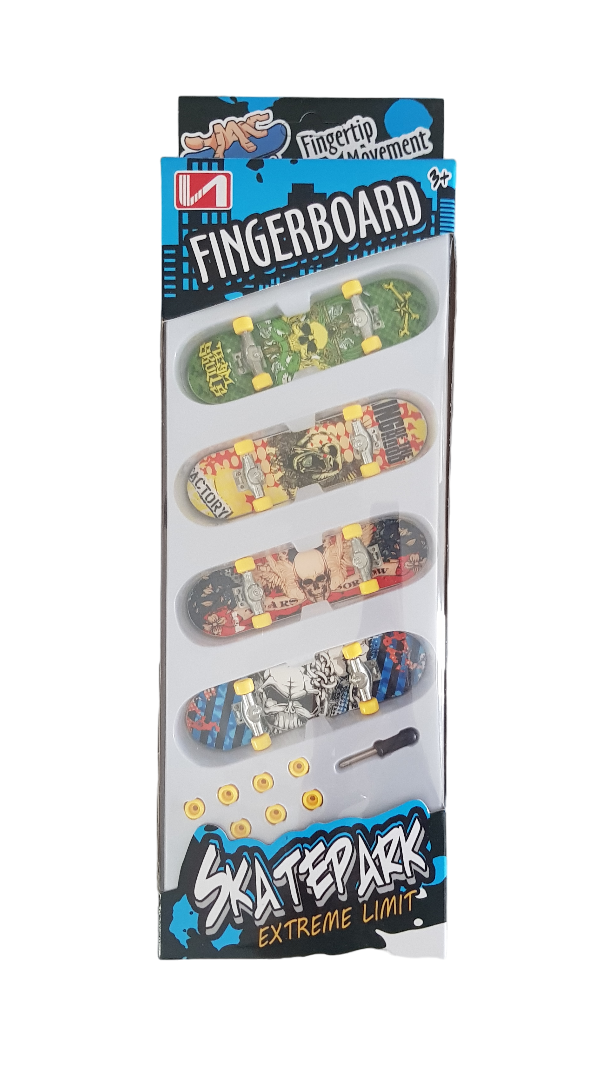 Fingerboard Mini Skateboard Set of 4 Buy Online in South Africa