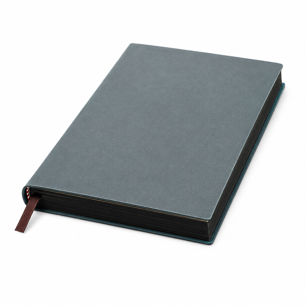 Sheep Leather Cover Vintage Minimalist A5 Thick Blank Notebook