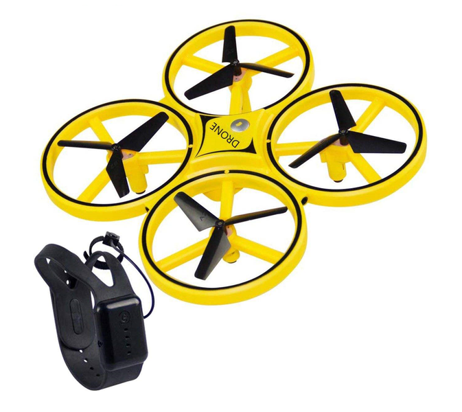 Hand-Controlled Tap to Fly Obstacle Avoidance Drone 918