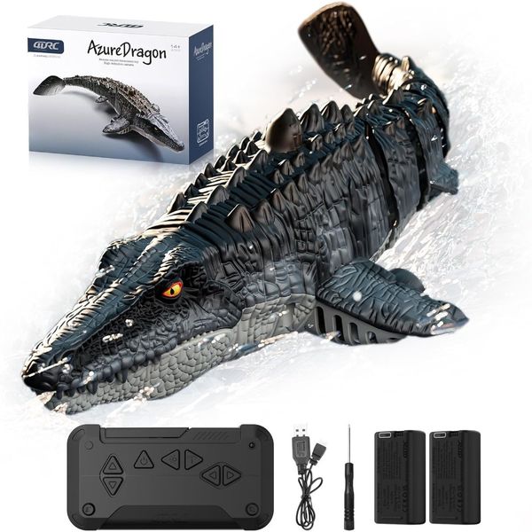 4DRC 2.4Ghz Remote Control Shark Toys for Boys Kids