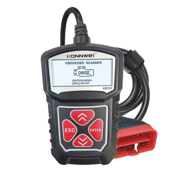 KW309 OBDII + EOBD Vehicle Diagnostic Scanner