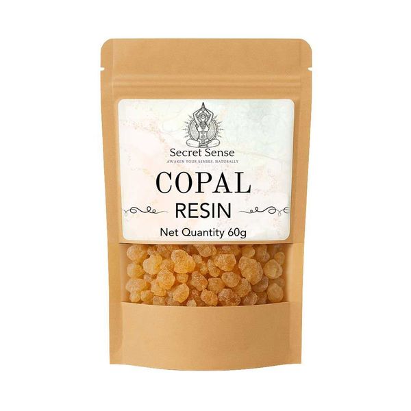 Secret Sense Natural Copal Resin Incense - 60g