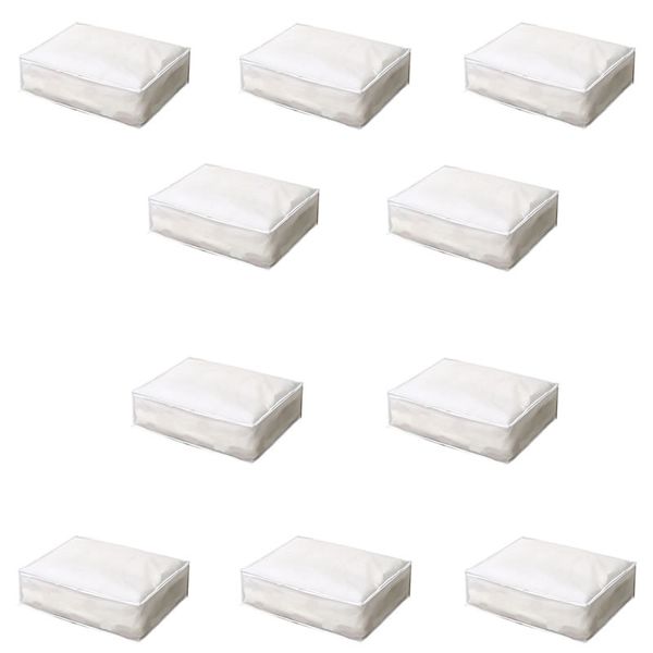 10-Piece 105x45x15cm PVA Multi-Purpose Household Storage Bag F49-8-1203-10