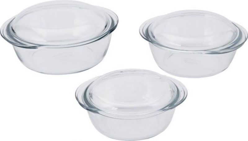 Claire's Glass Bake Dish Set of 3