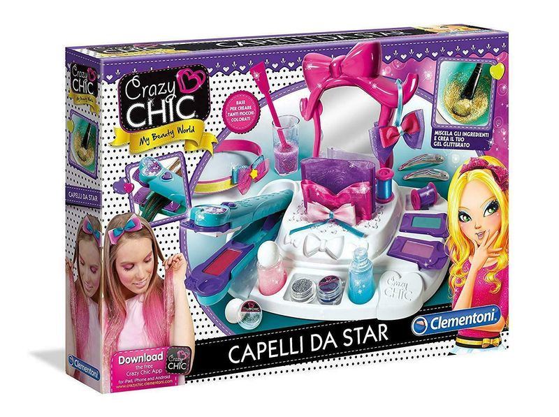 Clementoni Crazy Chic - Star Hairstyle Lab