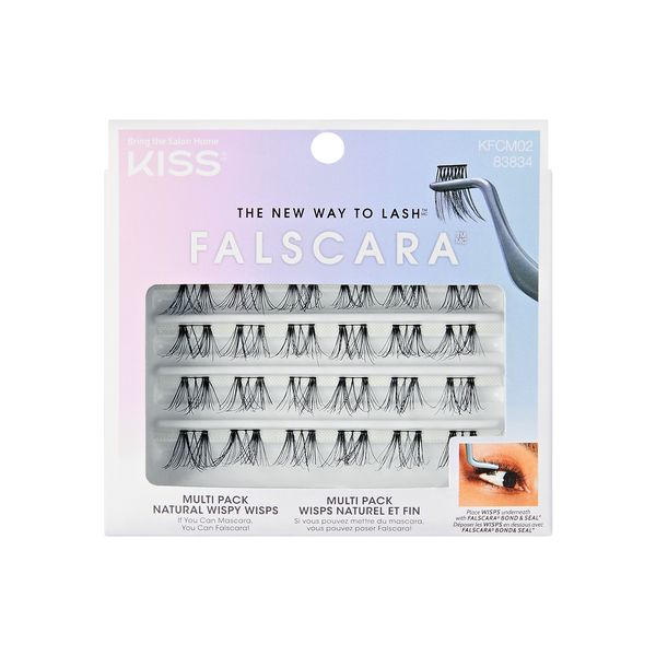 KISS Falscara False Eyelashes Clusters - Reusable Natural Wisps