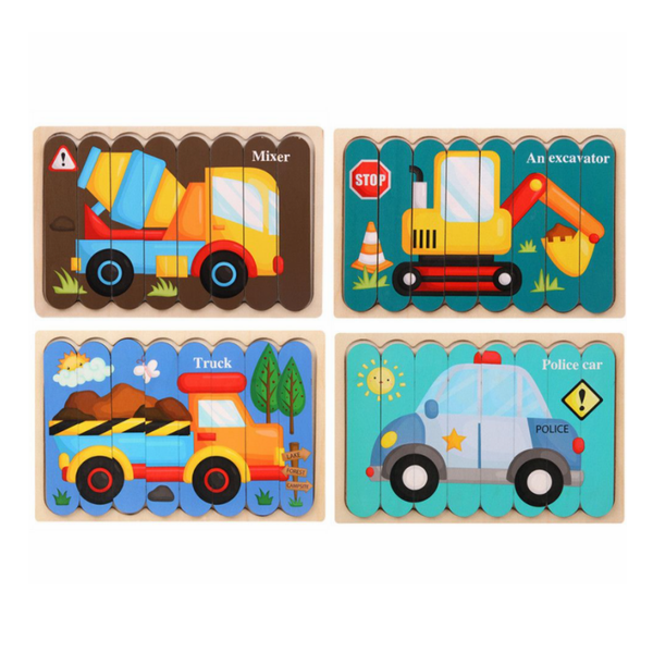 Children's Puzzle Set of 4