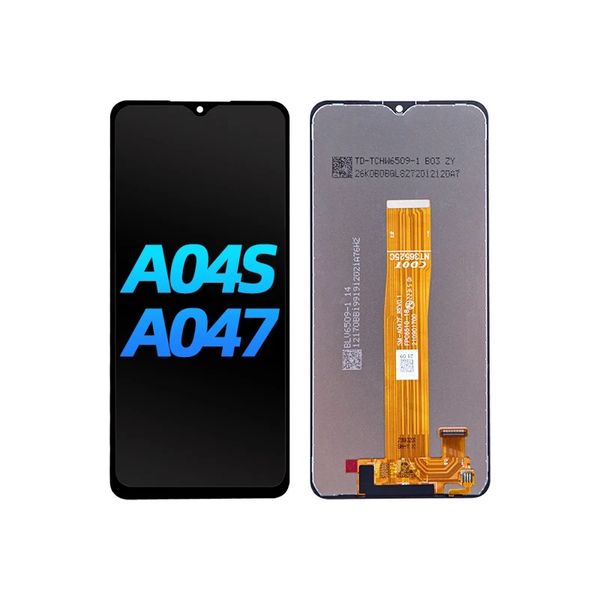 Lcd Screen Replacement for Samsung A04s with Tempered Glass