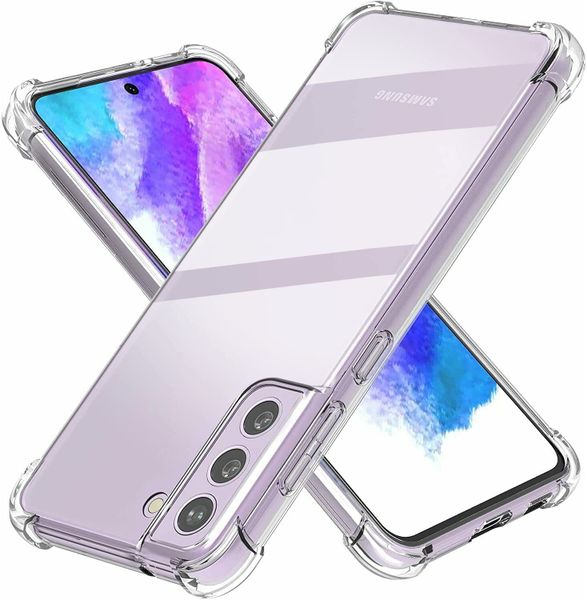 Protective Shockproof Gel Case Compatible with Samsung Galaxy S21 FE
