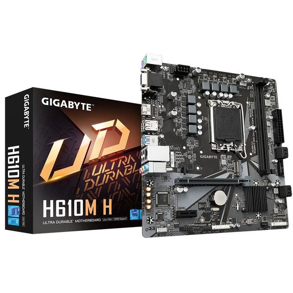 Gigabyte H610M H Ddr5 Lga1700 Socket Motherboard image