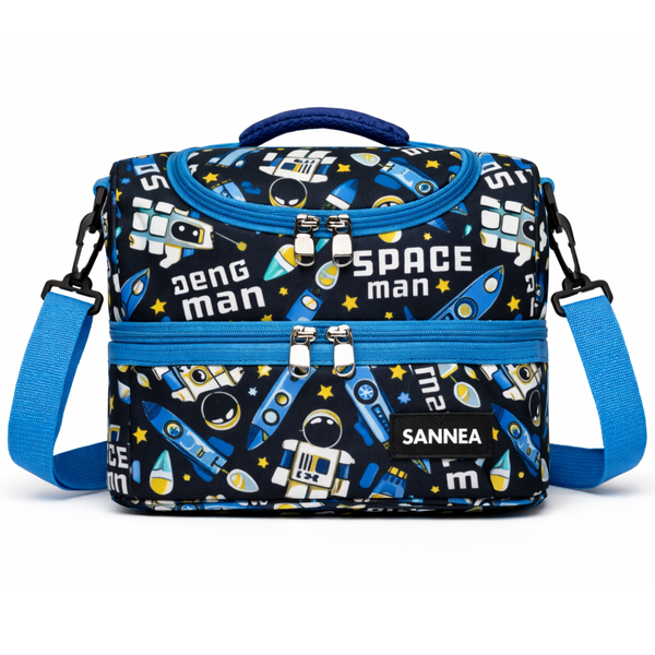 LITH SANNEA 7L Insulated Lunch Box - Dual Compartment School Boys &amp; Girls