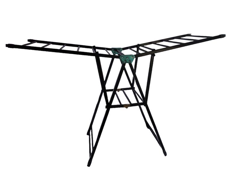 Heavy Duty Thickened Metal Drying Rack Clothes Stand Foldable Dryer